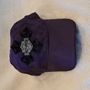 Harley Davidson Ladies Purple Baseball Cap